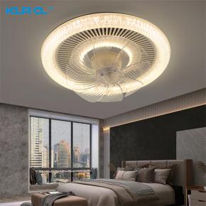 Dimmable cooling smart home ceiling fan with light 	