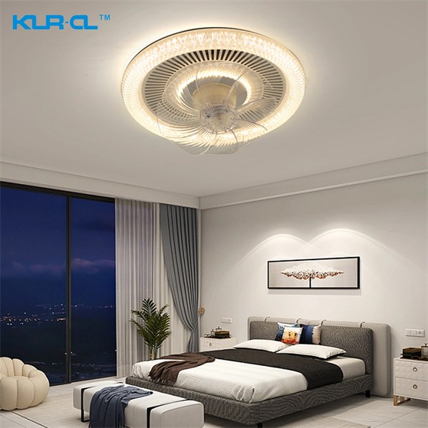 Dimmable cooling smart home ceiling fan with light 	