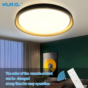 Classical black and gold milky white smart home Tuya interior lighting home ceiling lights	
